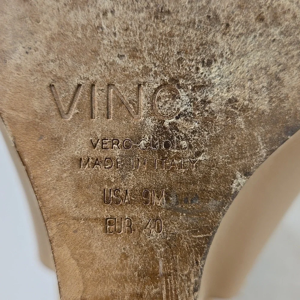 Vince Karen Wedge Glove Sandal Size 9M